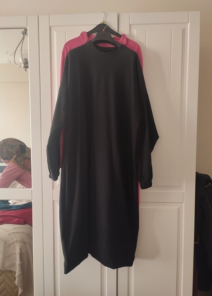 Tunik Sweat Hırka Elbise - Görsel 5