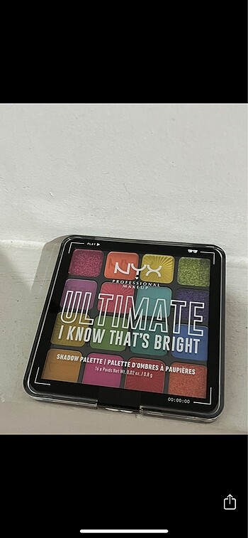 NYX Nyx Professional Makeup Far Paleti