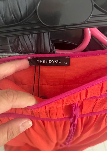 Trendyol & Milla Trendyol Kırmızı Salaş Uzun Kadın Pantolon