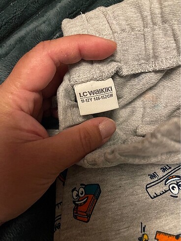 11-12 Yaş Beden LCW Erkek Çocuk Pijama