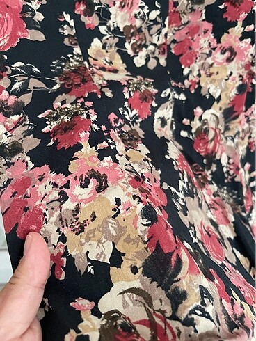 40 Beden çeşitli Renk Batik Çiçekli Ceket