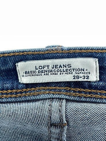 28 Beden mavi Renk Loft Jean / Kot %70 İndirimli.