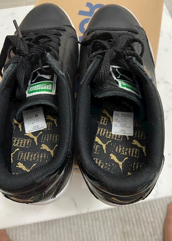 39 Beden Puma Siyah Spor Ayakkabı