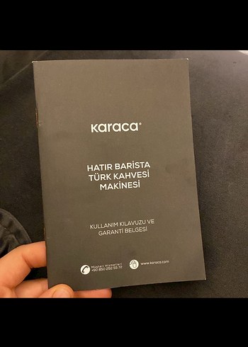 Karaca Siyah Barista Kahve Makinesi Seti