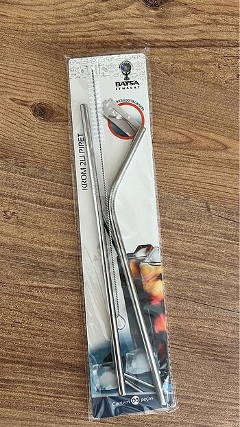 Beden Renk Çelik pipet paslanmaz meşrubat pipeti