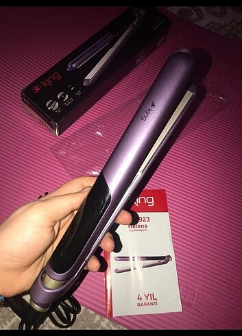 King marka düzleştirici sıfır ürün - Görsel 2