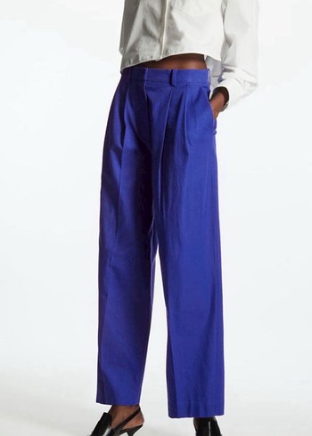 Cos COS Oversize Pamuklu Pantolon 34 Xs