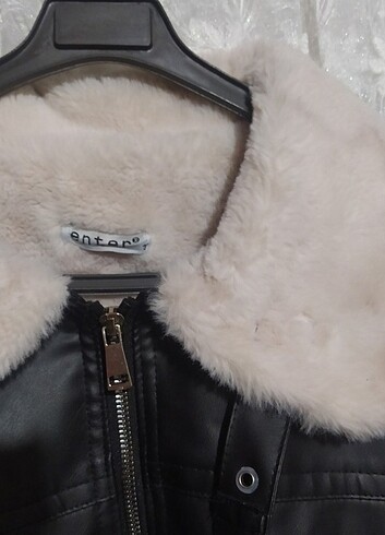 Zara Crop içi yünlü ceket