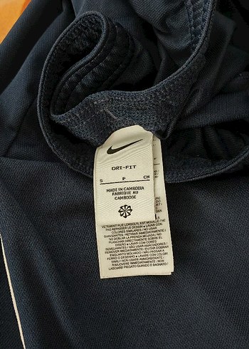 Nike Kadın laci ve beyaz şeritli Fermuarlı Sweatshirt ve Eşofman Tkmı