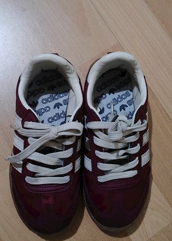 31 Beden Bordo Samba model unisex Spor Ayakkabı