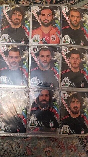  Hepsi birlikte pamnını futbolcu kartı