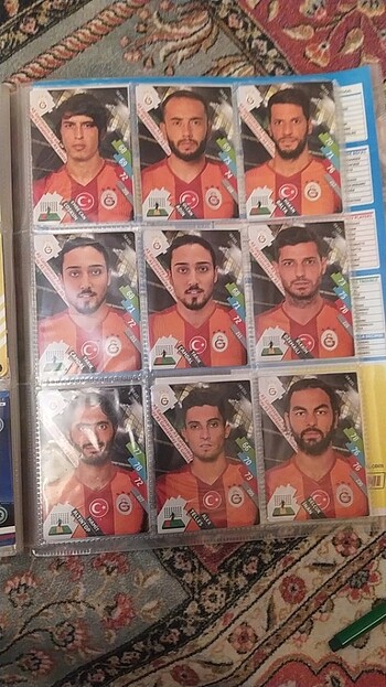  Beden Hepsi birlikte pamnını futbolcu kartı