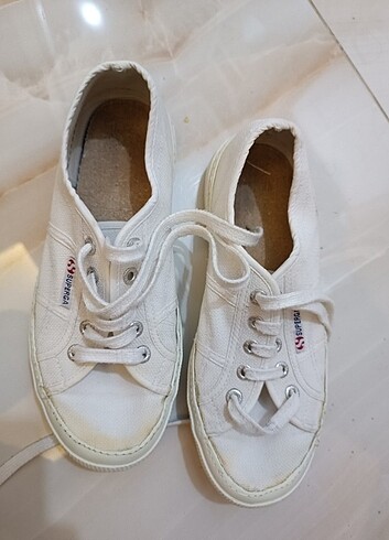 37,5 Beden beyaz Renk Superga ayakkabı 