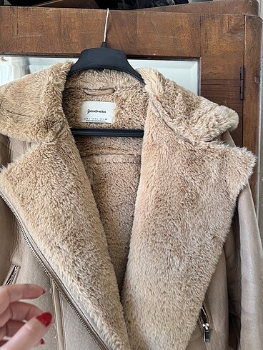 l Beden Stradivarius biker ceket