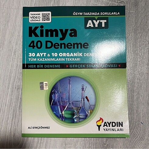 Aydın Yayınları AYT Kimya Deneme