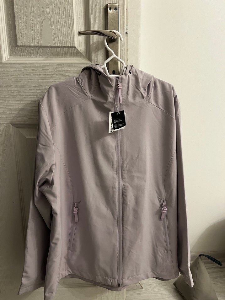 Pastel Mor Uzun Kollu Kadın Spor Üstü - Görsel 4