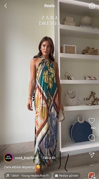 Zara elbise