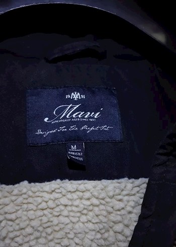 MAVİ DOLGULU PARKA - Görsel 5