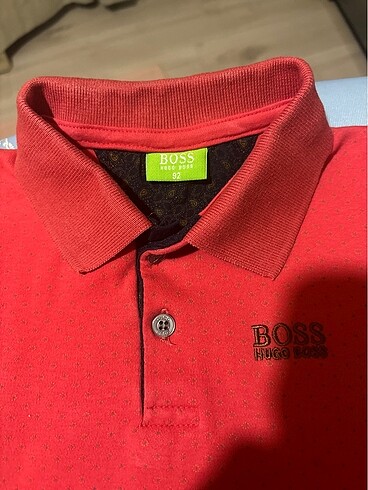 Hugo Boss Polo yaka erkek bebek t-shirt