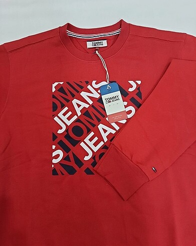 s Beden kırmızı Renk Tommy Jeans Sweatshirt