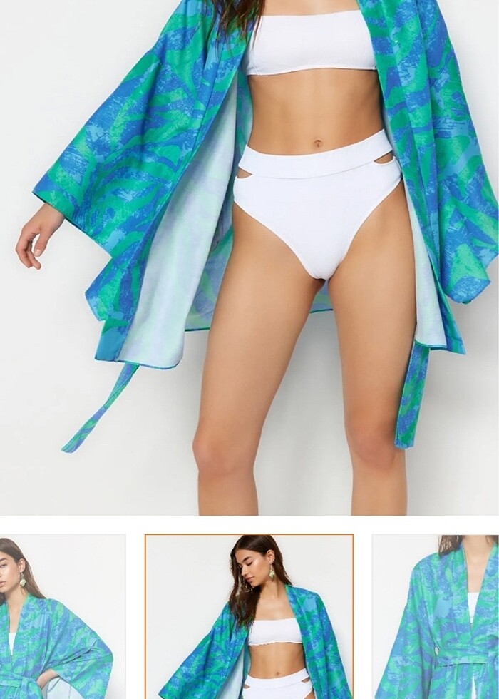 Kimino kaftan - Görsel 2