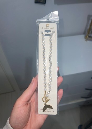 Zincir Detaylı Minimalist Kadın Takı Seti - Görsel 2