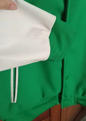 Yeşil Adidas Spor Ceket - Görsel 3