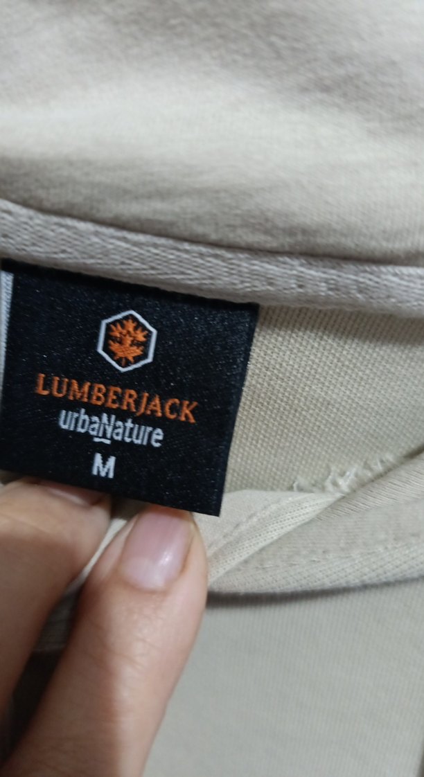 Baskılı nisex Sweatshirt Kapüşonlu L beden krem - Görsel 3