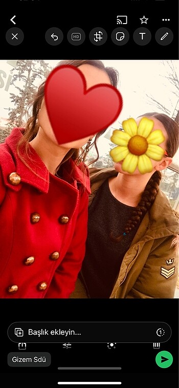 Kırmızı mont
