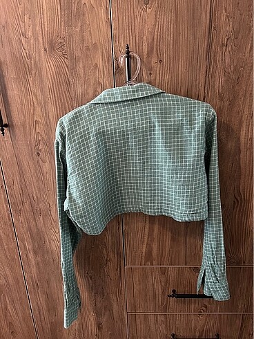 xs Beden yeşil Renk H&M gömlek