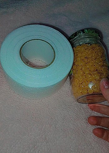 Tüy Alma Sargısı ve Ağda Boncukları