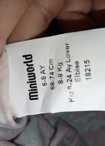 Kız bebek elbise - Görsel 5