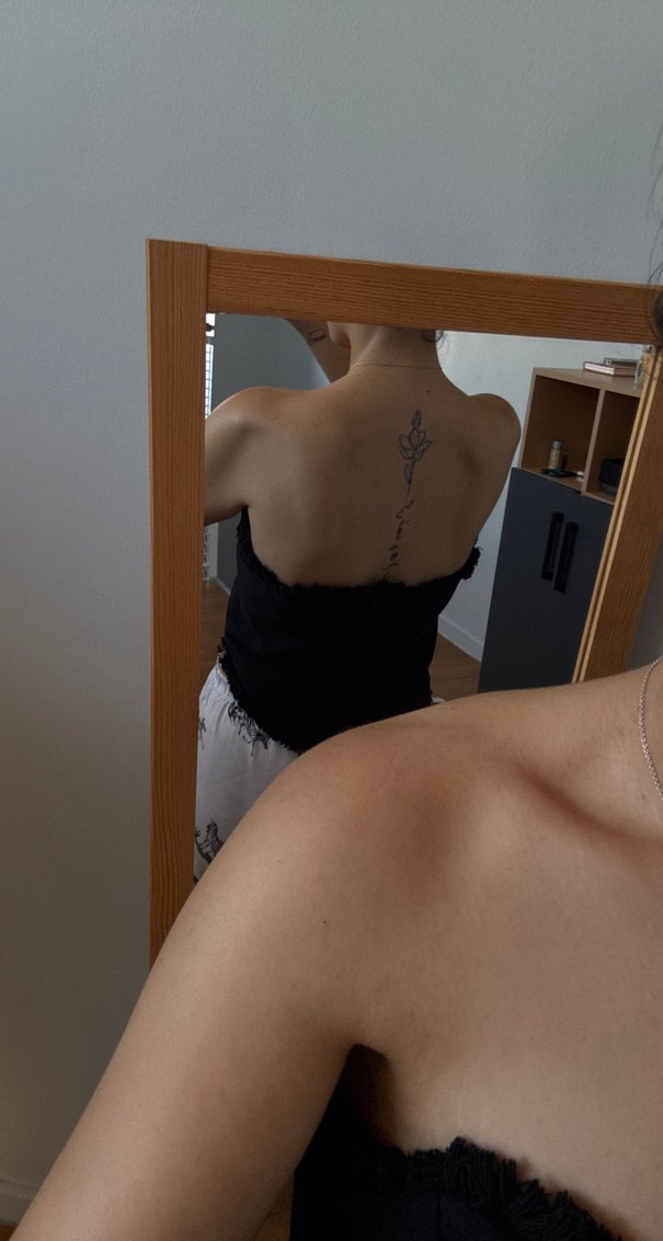 Şeffaf Siyah Straplez Gotik Büstiyer - Görsel 4