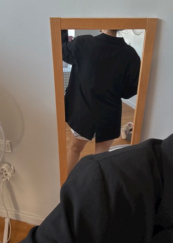 Siyah, Uzun Kollu, blazer ceket - Görsel 3