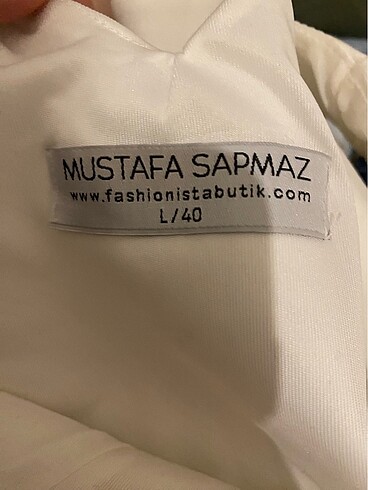 l Beden beyaz Renk Beyaz elbise