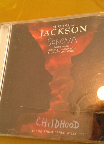 MICHAEL JACKSON SCREAM AVRUPA BASKI 