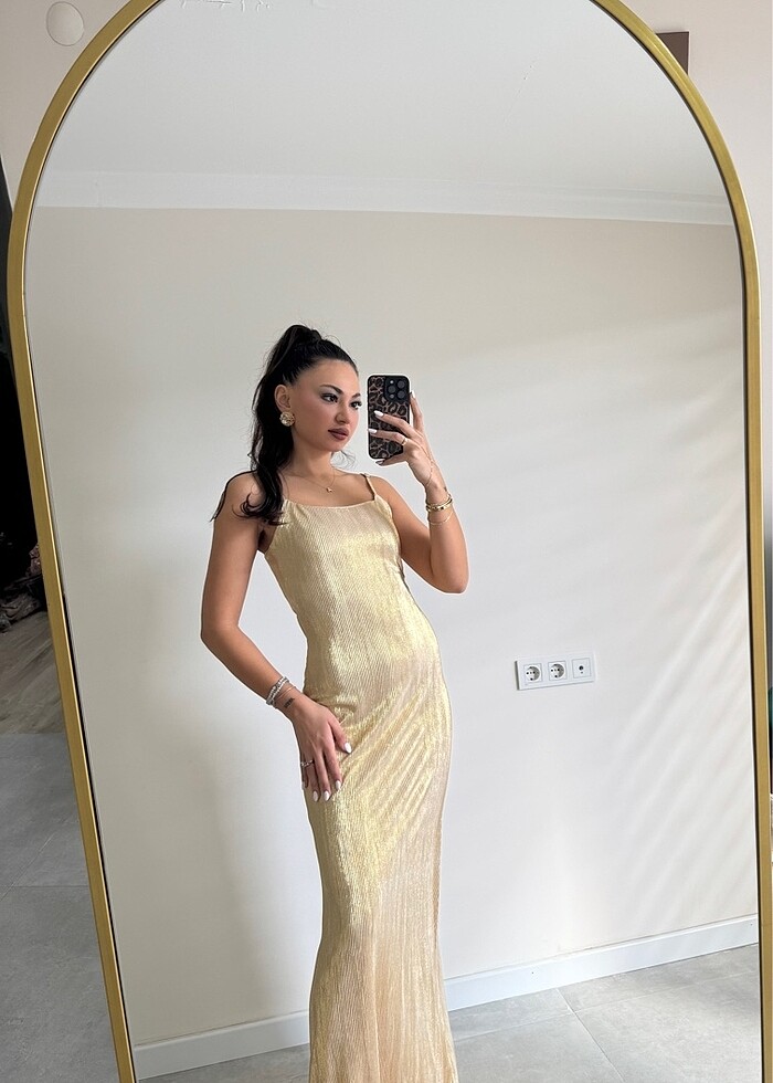 Gold abiye - Görsel 4