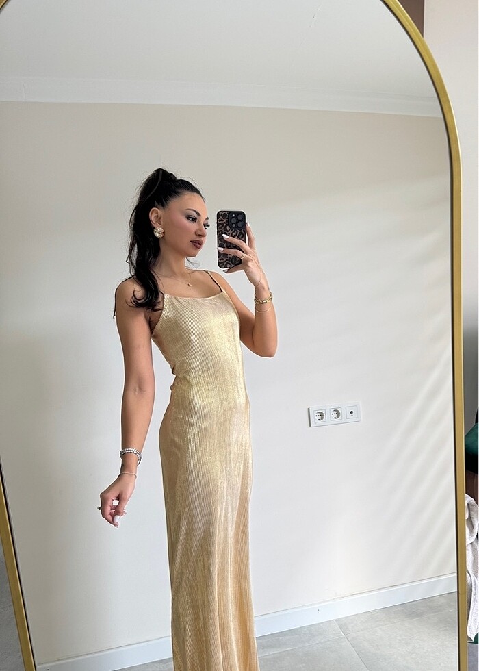 Gold abiye - Görsel 5