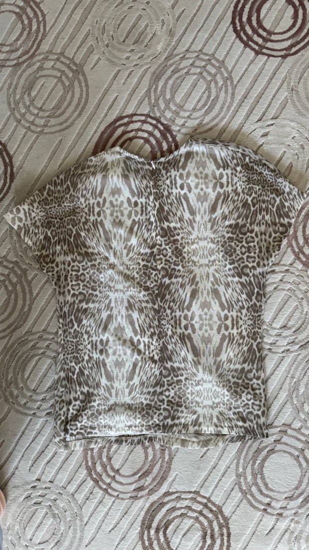 Kısa Kollu Mango Kadın Bluz - Görsel 3