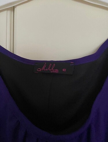 40 Beden Milla mor elbise