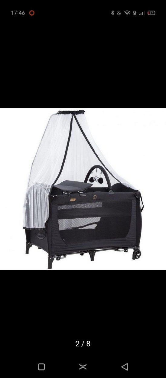 Siyah Katlanabilir Oyun Parkı - Görsel 2