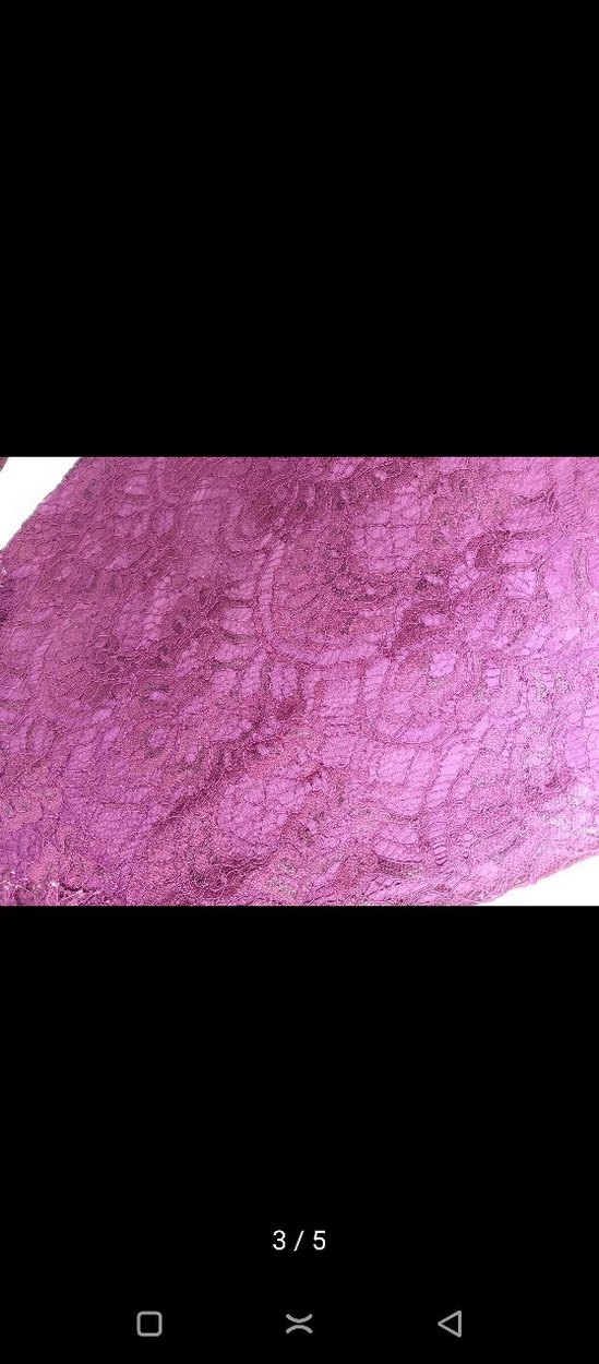 Bordo Dantel Detaylı Gotik Midi Elbise - Görsel 5