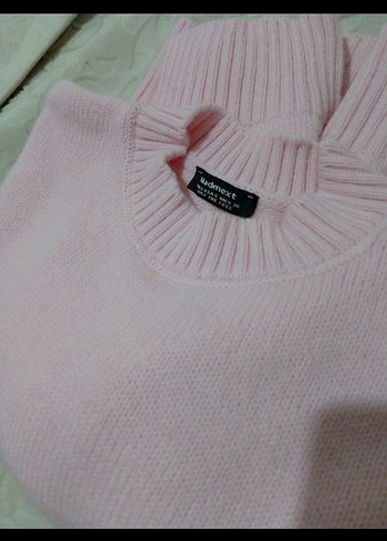 Kadın Pembe Kazak - Görsel 7