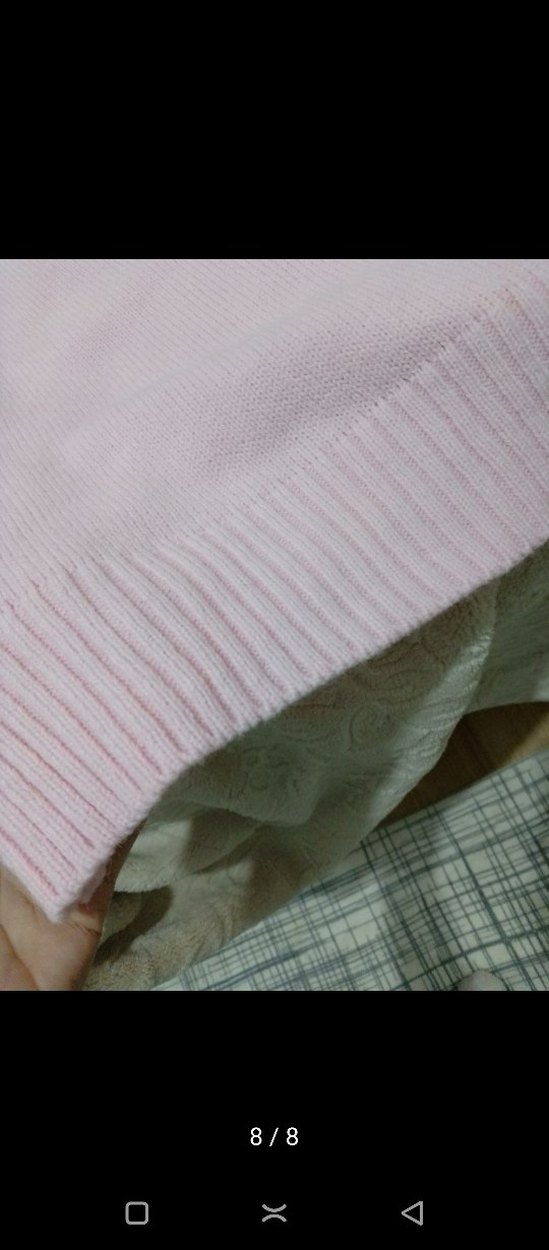 Kadın Pembe Kazak - Görsel 4