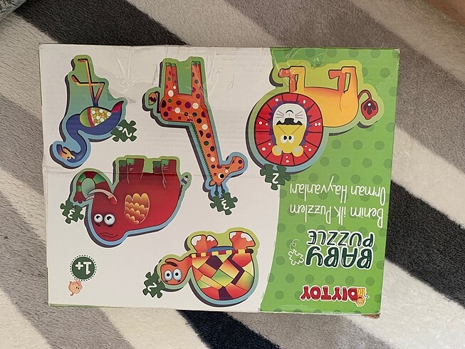  Beden Renk Baby puzzle