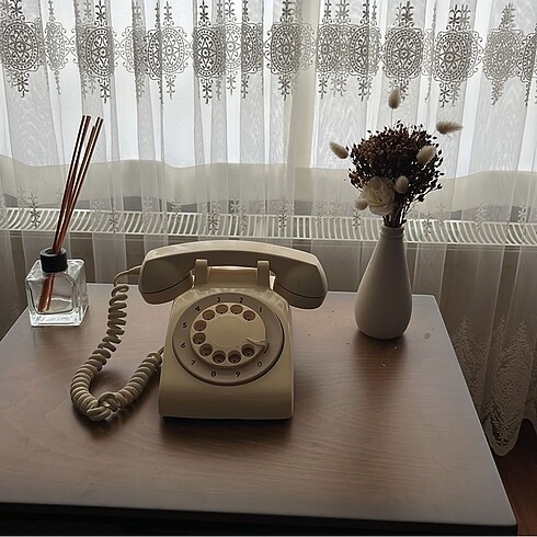 Nostaljik Dekor Antika Telefon