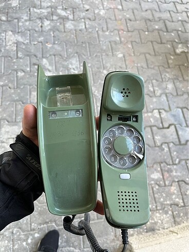 Nostalji Antika Dekor Telefon