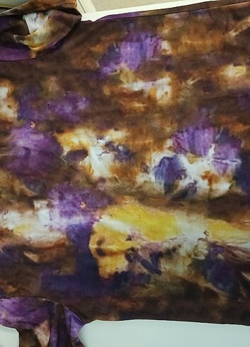 Batik desenli t-shirt