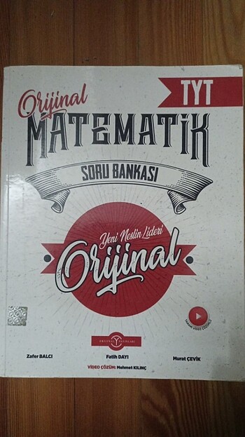 Orijinal Yayınları Matematik TYT