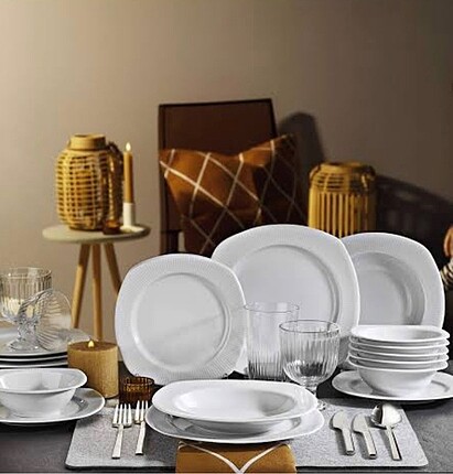 24 parça yemek takımı